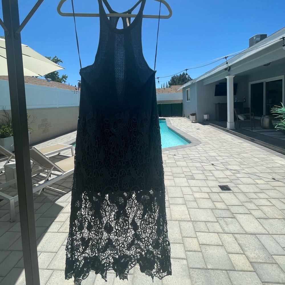 Free People - Crochet style midi dress